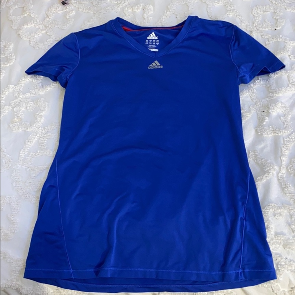 royal blue adidas t shirt